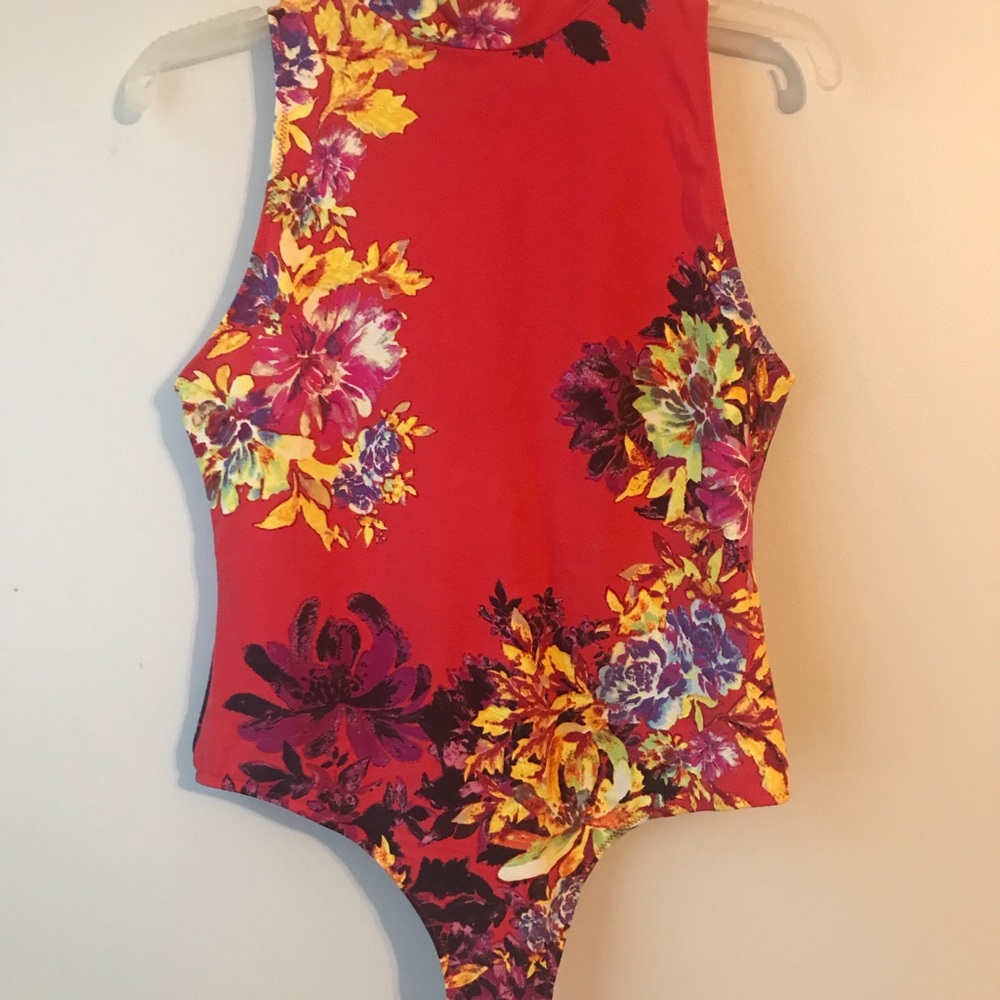 SZ LG ONLY NEW Free people thong bodysuit - Picture 4 of 5